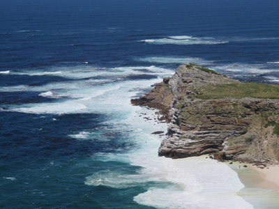 Cape of Good Hope, from above Cape Point, South Africa 2013